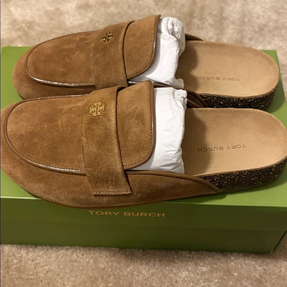 Tory Burch Everly Cork Mule - Picture 3 of 9